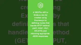 Creating RESTful APIs in Node.js