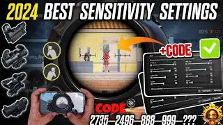 NEW UPDATE 3.3 !🔥BEST SENSITIVITY SETTINGS CODE+CONTROL PUBG MOBILE/BGMI | PUBG AFTER UPDATE 3.3