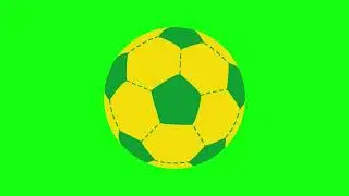 Bola do Brasil Green Screen @abschromakey