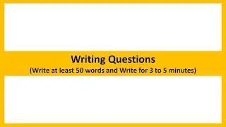 Duolingo English Test - Interactive Writing