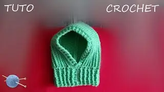 TUTO CROCHET Comment faire une cagoule