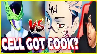 Reaction: Perfect Cell Vs Ryomen Sukuna Jujutsu Kaisen