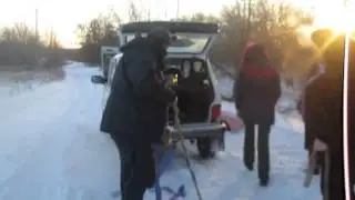 крещение по русски!