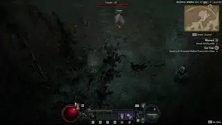Diablo 4 - Druid Continues Gameplay Walkthrough BETA ULTRA - No Commentary