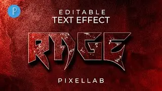 100% Editable 3d Gaming Text Effect | Pixellab Tutorial