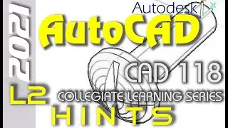 L2 AutoCAD | 3D Solid Hints Video | Rough, Un-Edited, No Sound