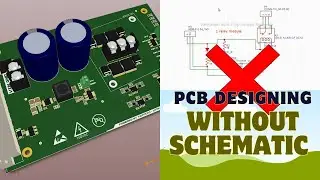 Learn how to design pcb without schematic diagram in easyeda, easyeda tutorial, part 4