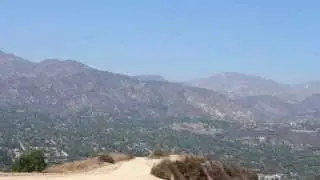 Вид на хребет Сан Габриэль.(San Gabriel Mountains).Кордильеры.
