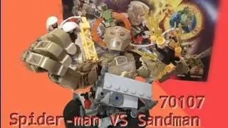 Обзор на Лего ( аналог ) 70107 Legendary Spider-man vs Sandman. Выпуск 1