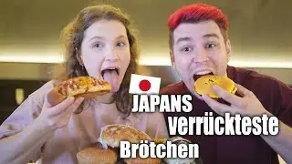Wir probieren die VERRÜCKTESTEN BRÖTCHEN JAPANS!