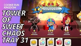 Cookie Run Kingdom Tower Of Sweet Chaos Tray 31 ☆☆☆