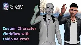 How Fabio De Proft Brings His Custom Character into Flow Studio | Creator Learning Series