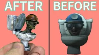 I Made Skibidi Toilet Engineer How to make toys