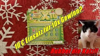 Rubbel die Katz - das X10 Rubbellos für den zehnfachen Gewinn?