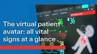 The Virtual Patient Avatar: All vital signs at a glance