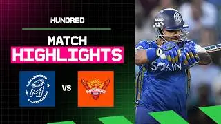 Nicholas Pooran SMASHES fast 50 🔥 | MI London v SunRisers Leeds Highlights