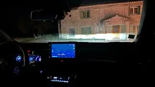 Toyota Yaris Cross headlights test