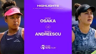 Naomi Osaka vs. Bianca Andreescu | 2024 's-Hertogenbosch Quarterfinal | WTA Match Highlightss