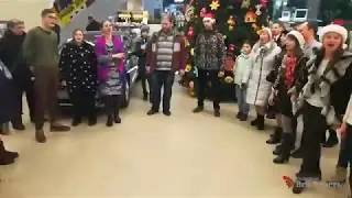 Рождественский флешмоб в Авроре