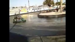 808Dragon.com @ Go-Kart World - Drifting on Slick Track 1-3-2011