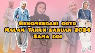 Ootd malem Tahun Baruan 2024 bareng doi | Link shopee di deskripsi box #ootdcewekhijab #ootdfashion