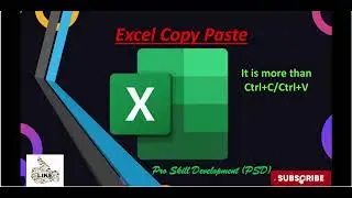 Copy Paste in Excel! More Than Ctrl+C/Ctrl+V!! 