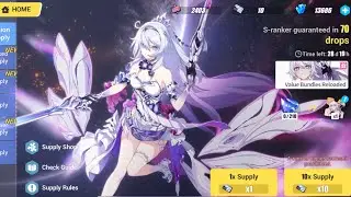 13686 Crystals! Summons for Herrscher of Finality Kiana | Honkai Impact 3
