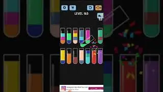 solve water game color sort level 163