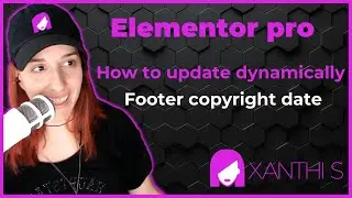 How to auto update your copyright year on footer, with Elementor Pro - One time fix!