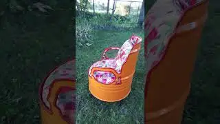 кресло из бочки 2024