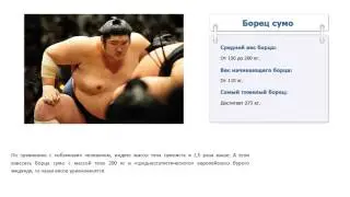 Сколько весит борец сумо