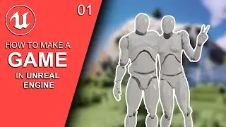 How to make a Video Game in Unreal Engine - Equip / Unequip Mele (E01)