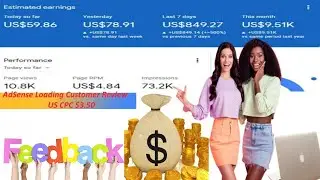 Google AdSense earning proof of my Client website || How much I earn from my Educational website ✔🤑