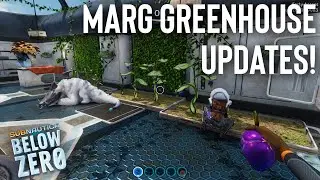 Subnautica Below Zero: Updated Marg Greenhouse Interaction!