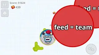 Do NOT Trust Feed = Team!! (AGARIO MOBILE)