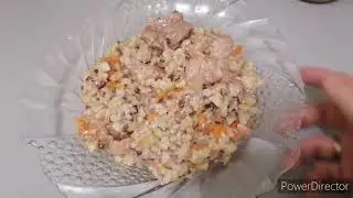 Рис с индейкой в автоклаве/ остались без газа