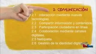 ÁREAS DE COMPETENCIA  DIGITAL
