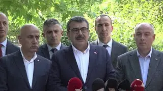 Bakan Tekin'in Kahramanmaraş İl Eğitim Değerlendirme Toplantısı Sonrası Basın Açıklaması