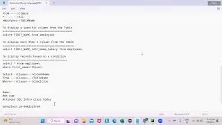 sql