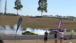 Australian Drifting Grand Prix 2014 adgp - South Circuit : Matt Russell Vs Yellow S14 Silvia