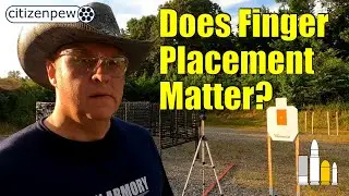 Does Finger Placement Matter When Shooting A Pistol?