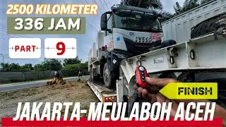 FINISH‼️2500 KILOMETER 336 JAM WAKTU PENGIRIMAN TRUCK IVECO DARI JAKARTA TUJUAN MEULABOH ACEH BARAT