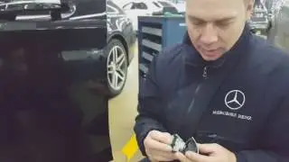 Как открыть двери Mercedes-Benz W222 W217 W205 W213 S-Class GLE E-Class C-Class и так далее.