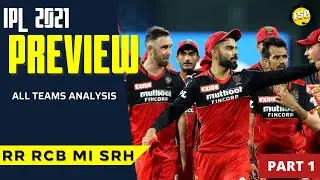 IPL 2021 Preview & Predictions | Part 1| ipl 2021 news,ipl 2021 team analysis