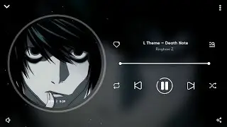 L Theme - Death Note Ringtone | Anime | Ringtone Z