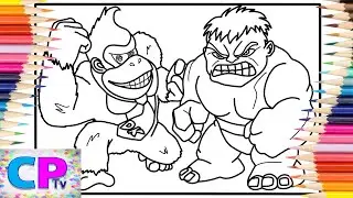 Donkey Kong vs Hulk Coloring Pages/Big Hulk Coloring/Syn Cole - Melodia/Syn Cole/Gizmo[NCS Release]