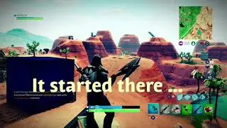 Fortnite - Purple Cube - It's moving! Where is it going?