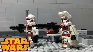 Senator's Rescue - The Coruscant Guard Part One  - Lego Star Wars the Clone Wars (Stop Motion)