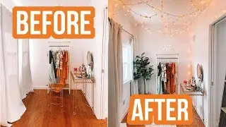 DIY EASY INSTALL STRING LIGHTS | Decorating My Office Reveal!!