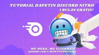 TUTORIAL CARA REDEEM DISCORD NITRO GRATIS 1 BULAN DARI EPIC GAMES!